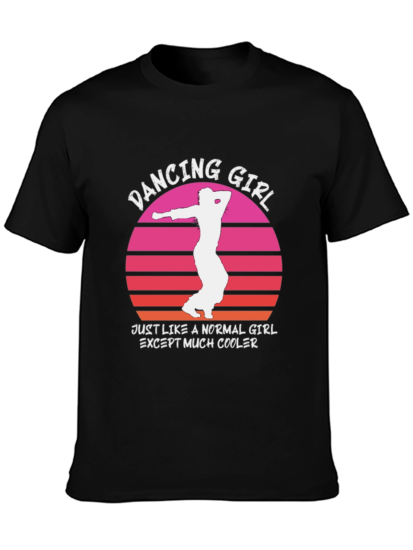Dancing Girl Graphic T-Shirt - Cool & Stylish Tee