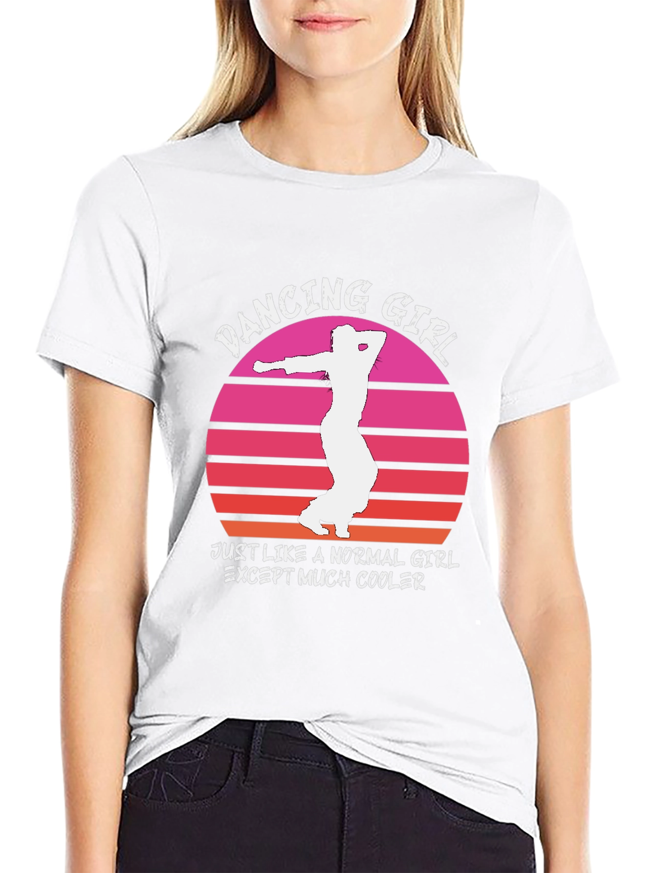Dancing Girl Graphic T-Shirt - Cool & Stylish Tee