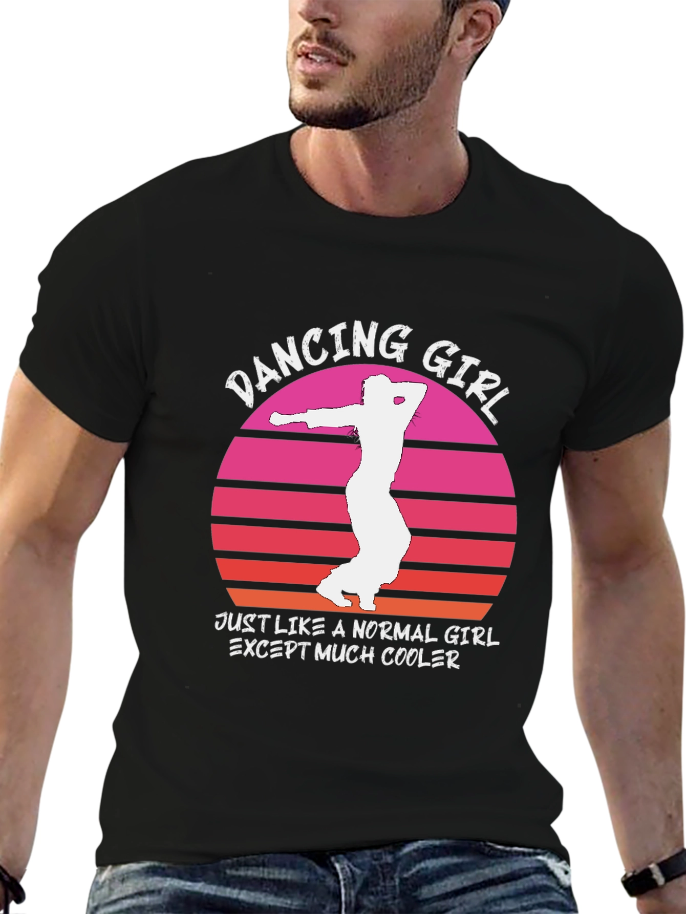 Dancing Girl Graphic T-Shirt - Cool & Stylish Tee