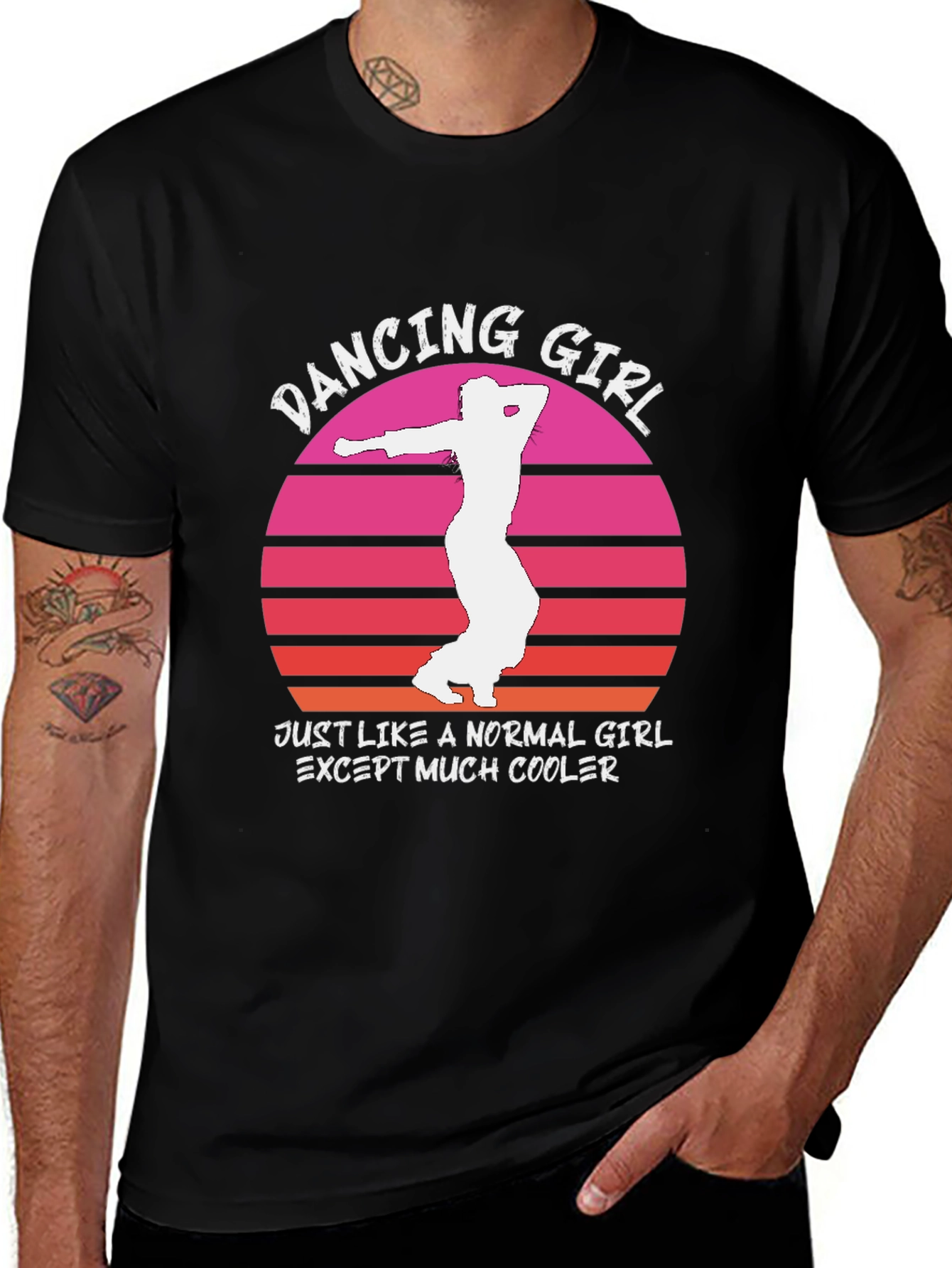 Dancing Girl Graphic T-Shirt - Cool & Stylish Tee