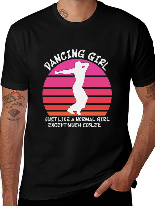 Dancing Girl Graphic T-Shirt - Cool & Stylish Tee