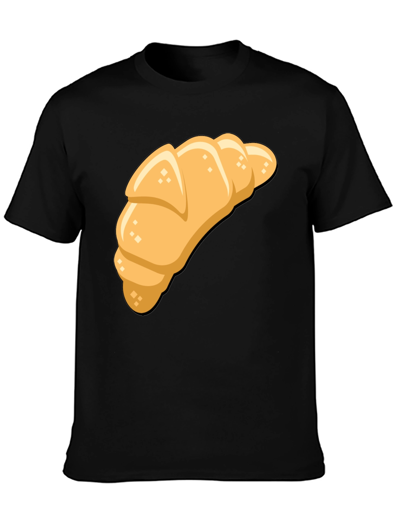 Croissant Graphic T-Shirt - Unisex Comfort Fit Tee