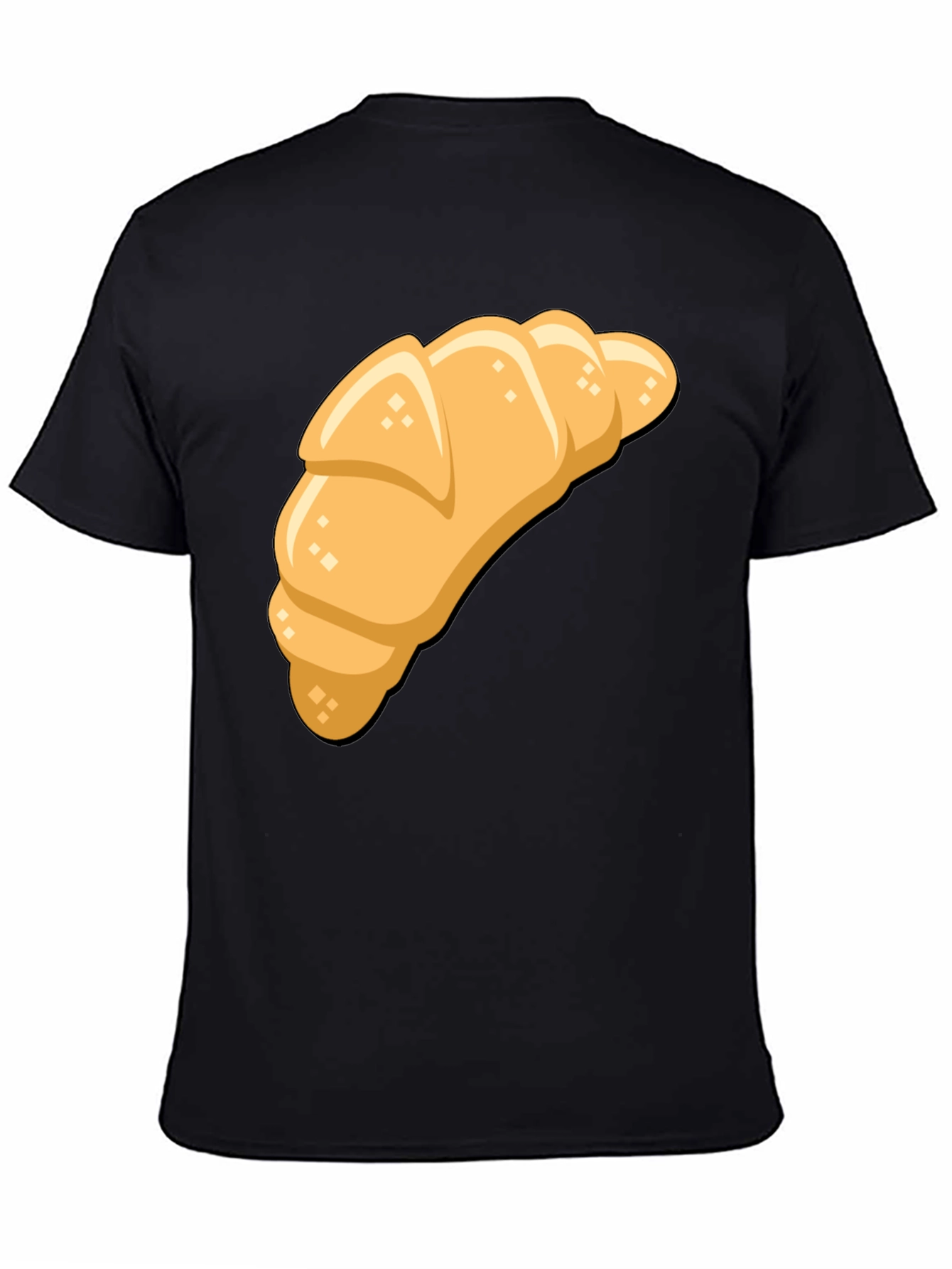 Croissant Graphic T-Shirt - Unisex Comfort Fit Tee