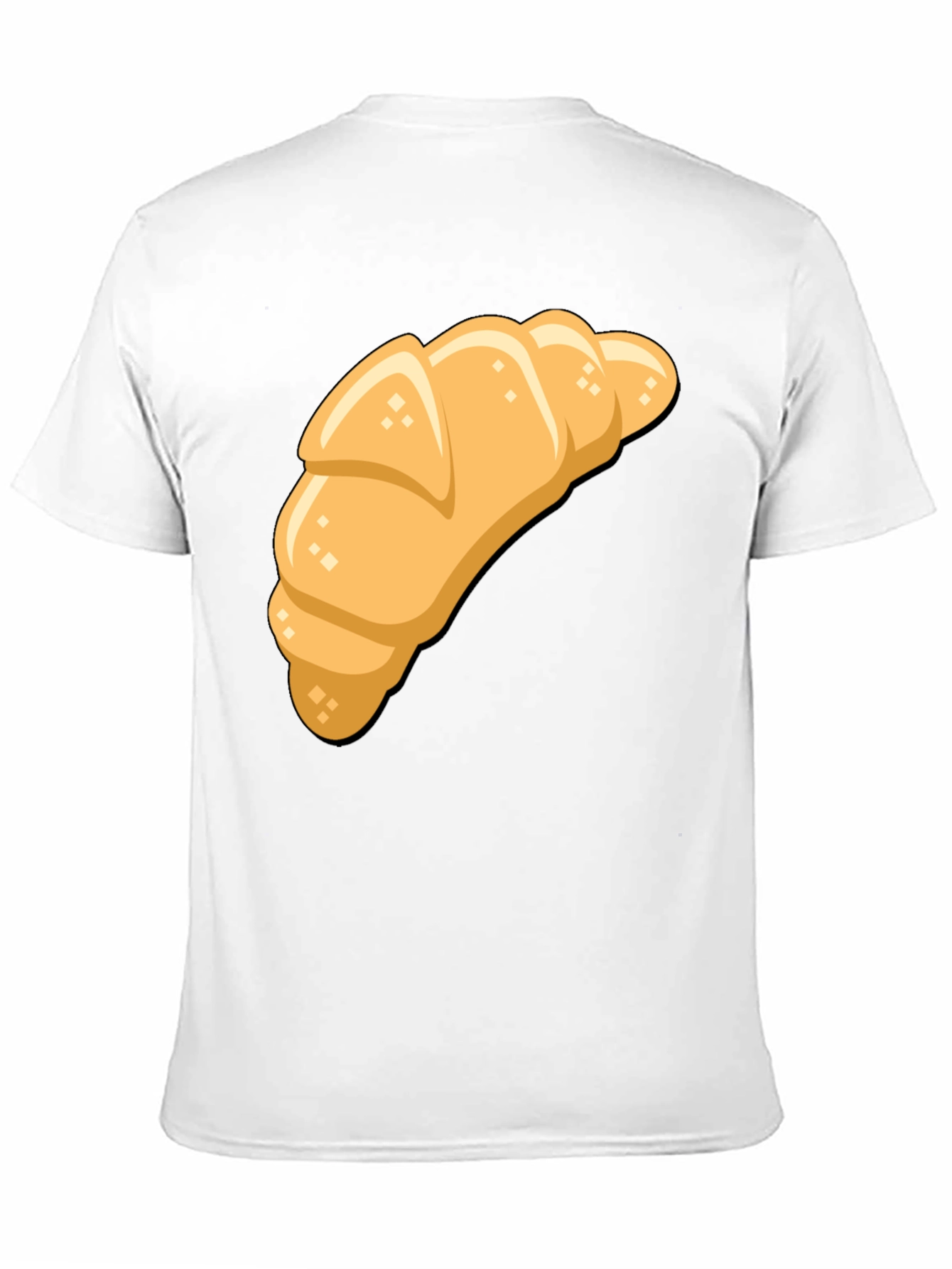 Croissant Graphic T-Shirt - Unisex Comfort Fit Tee