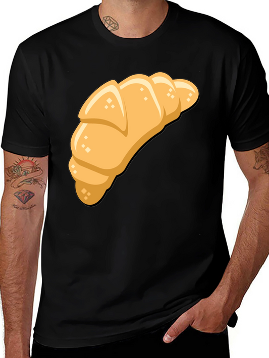 Croissant Graphic T-Shirt - Unisex Comfort Fit Tee