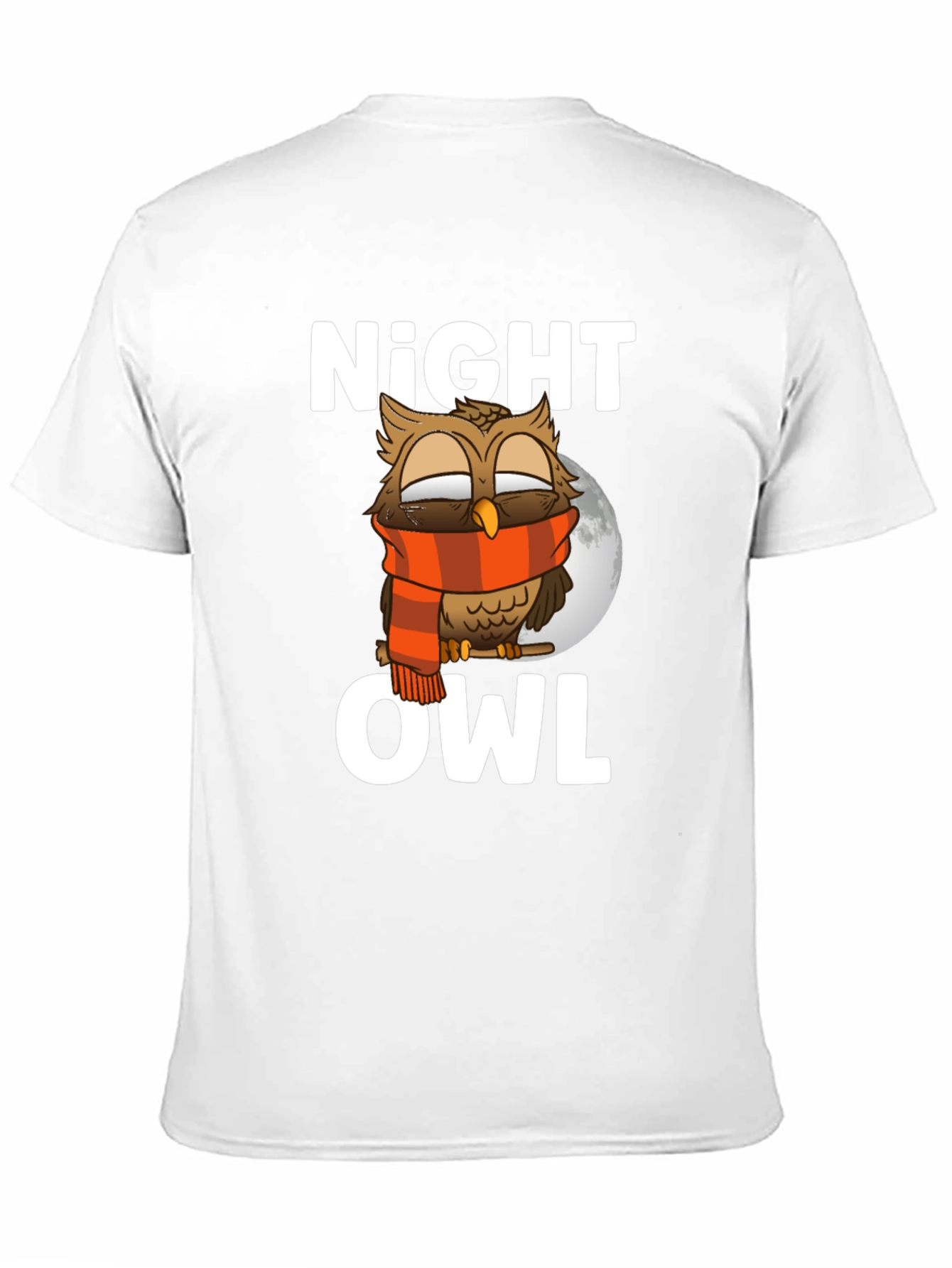 Night Owl Graphic Tee - Unique Owl Design