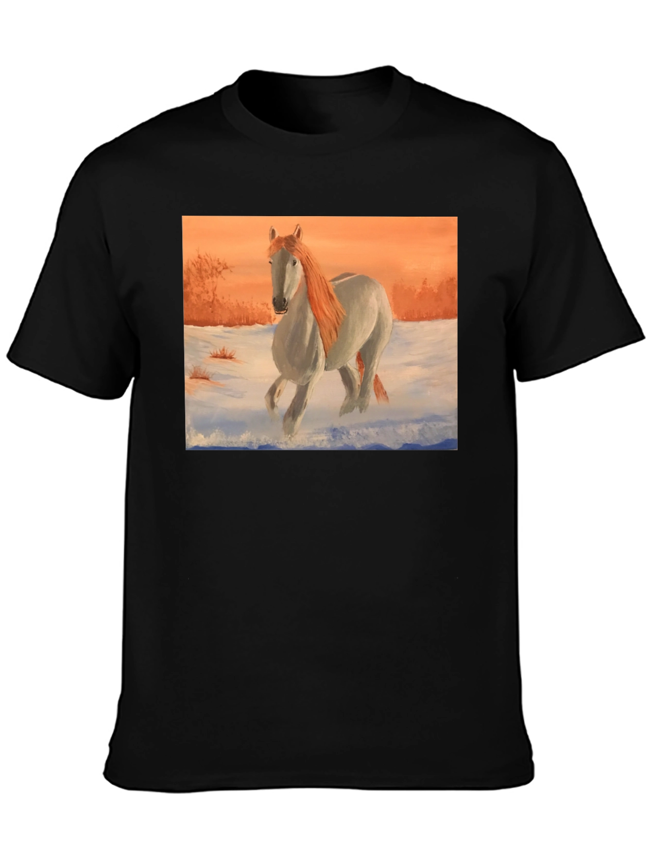 Horse T-Shirt - Artistic Animal Print