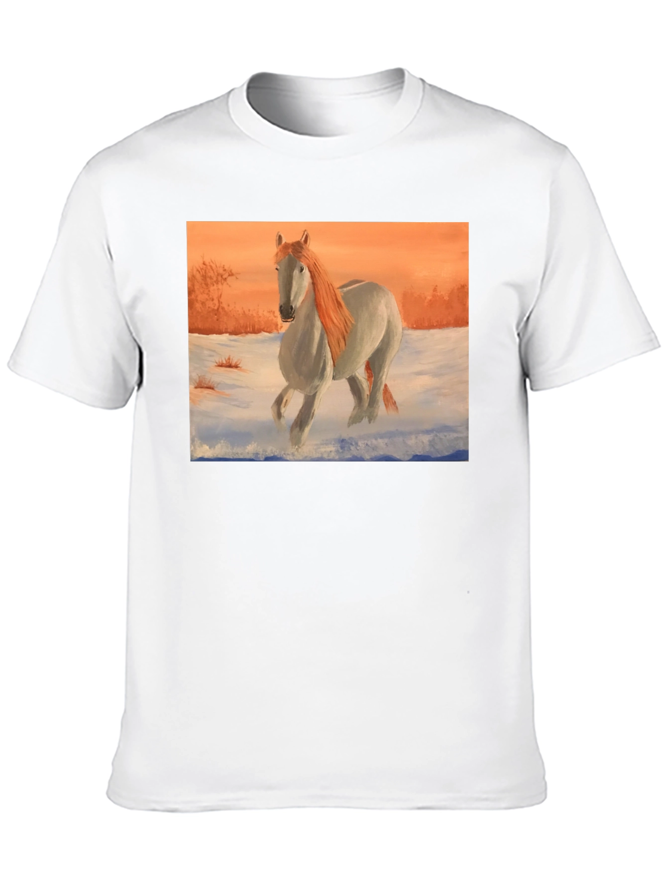 Horse T-Shirt - Artistic Animal Print