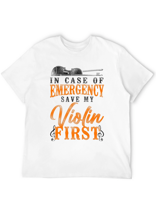 Emergency Violin First Graphic Tee