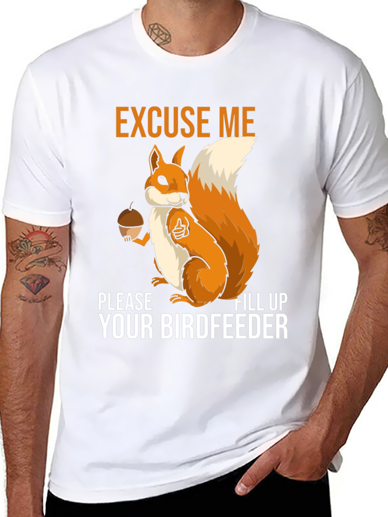 Excuse Me Squirrel T-Shirt