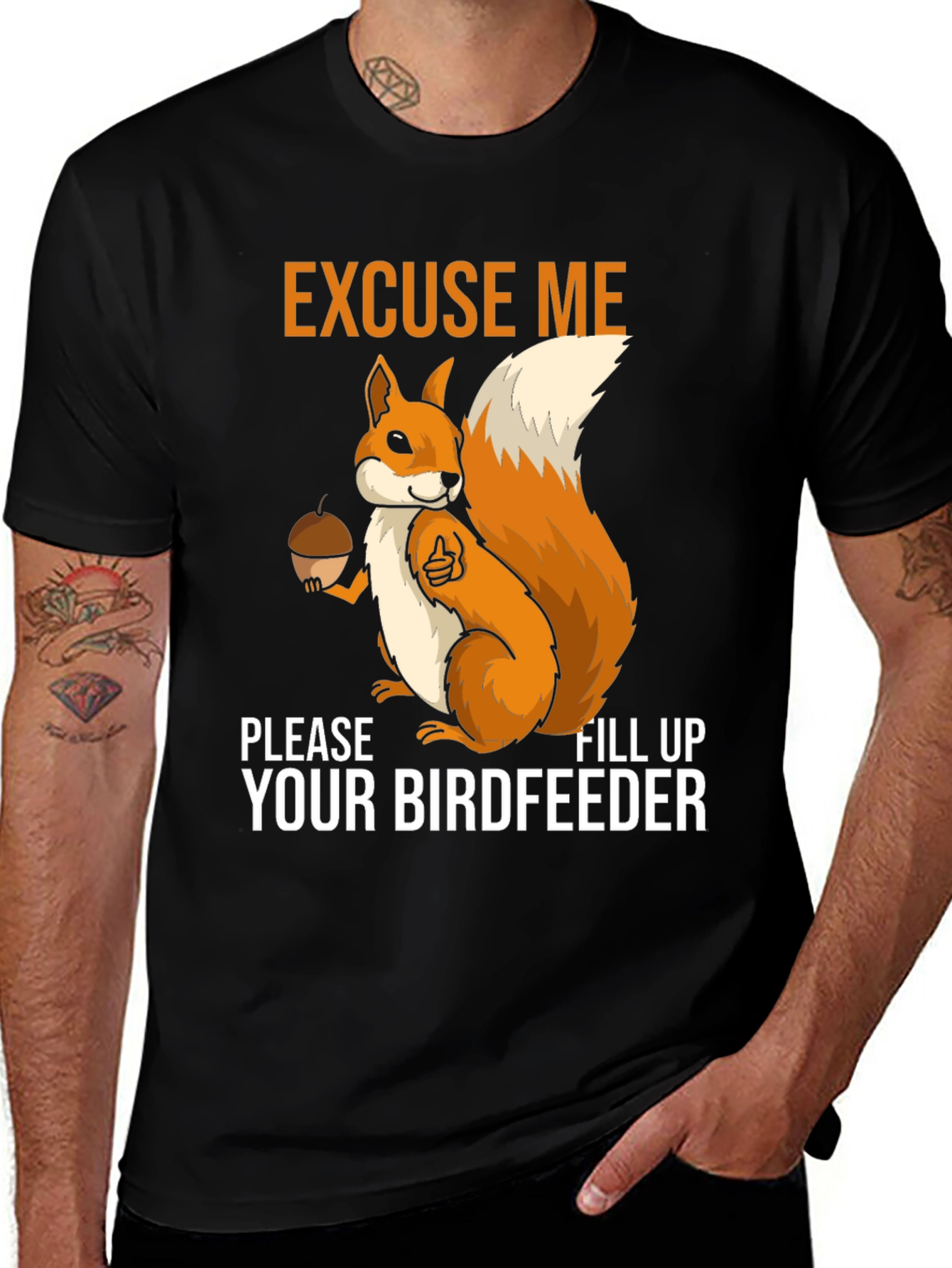 Excuse Me Squirrel T-Shirt