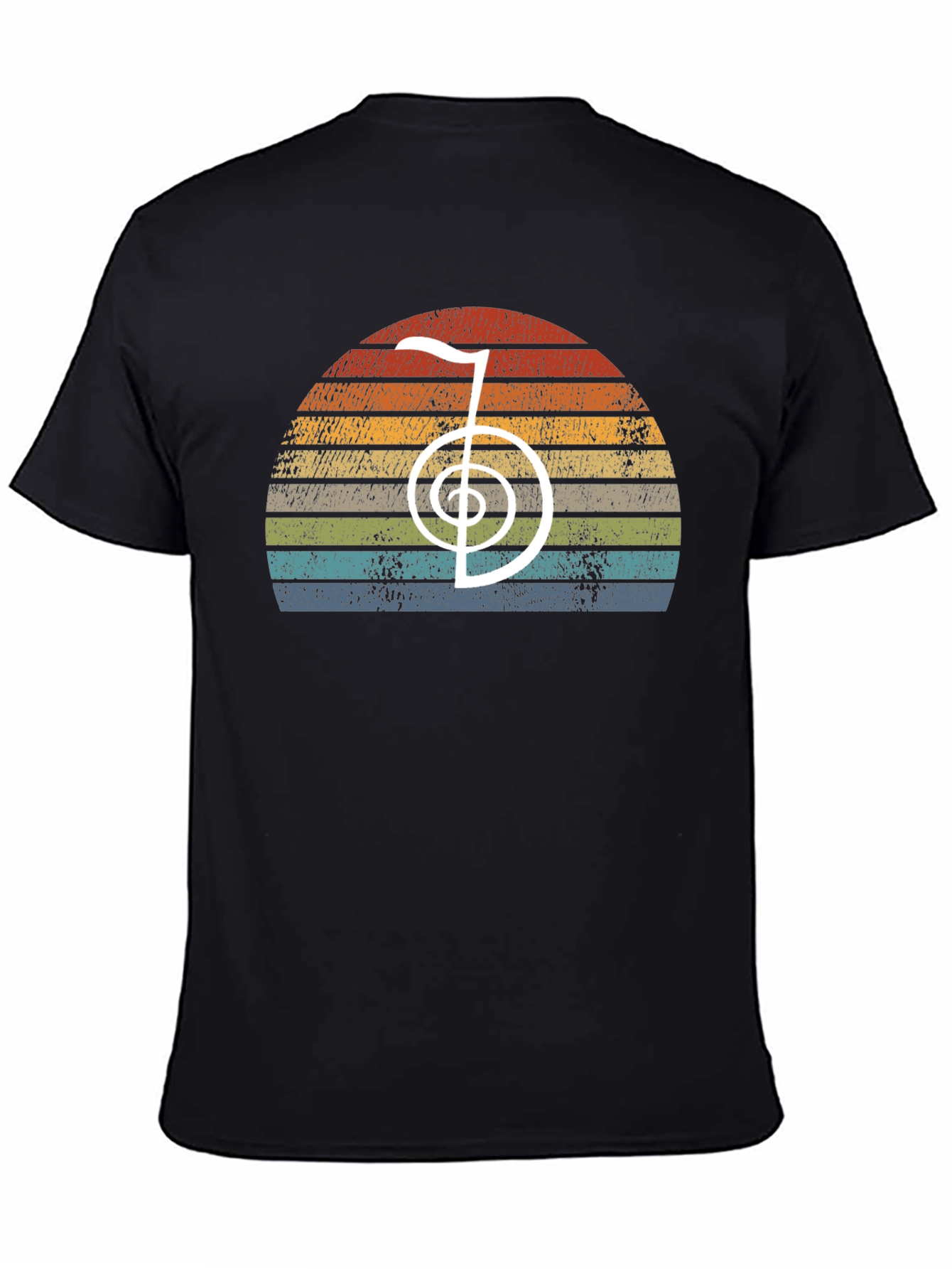 Retro Reiki Symbol Sunset T-Shirt