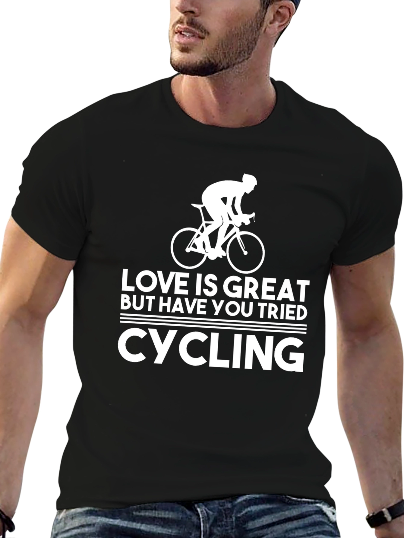 Love Cycling T-Shirt Great Gift