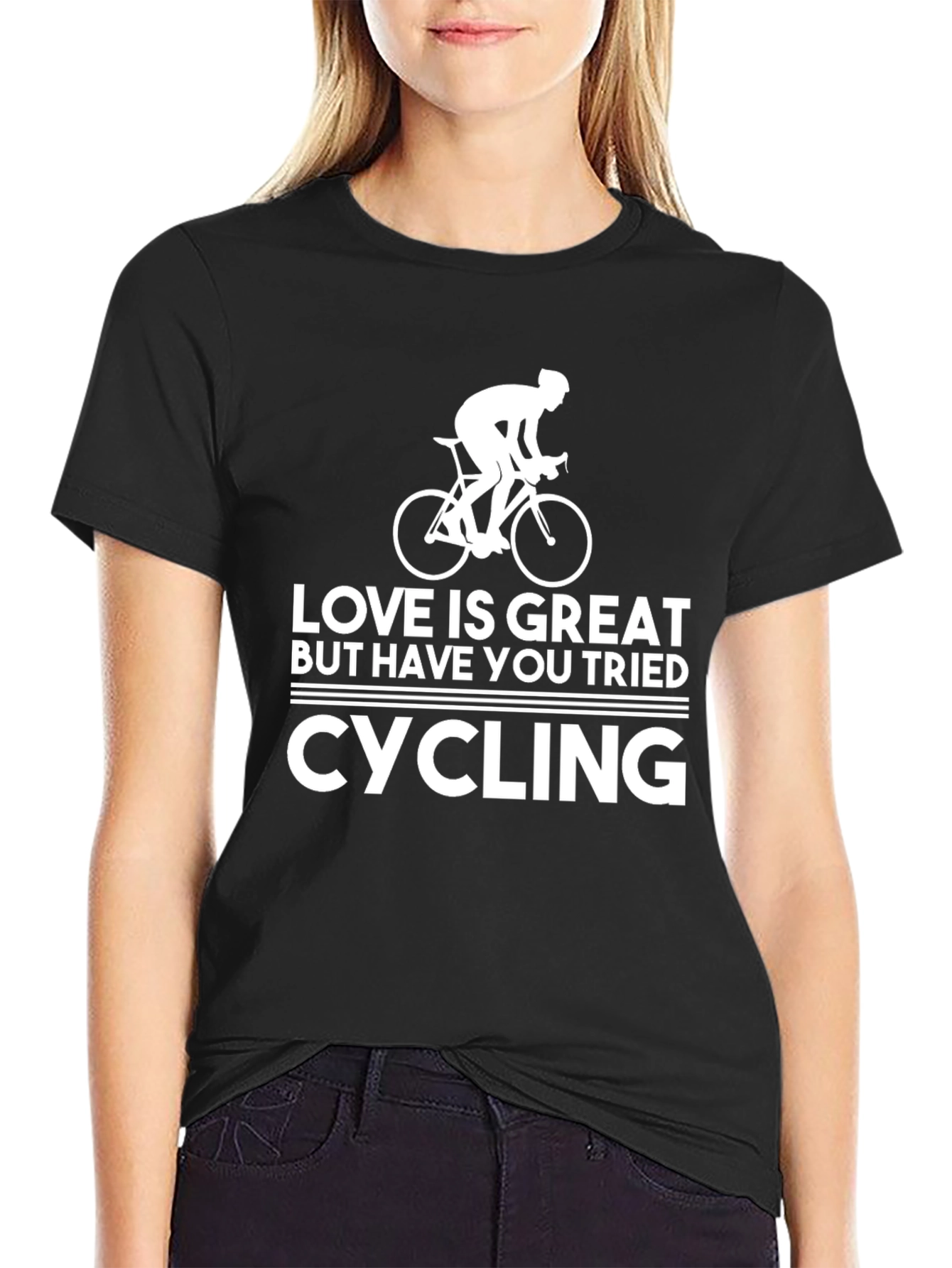 Love Cycling T-Shirt Great Gift