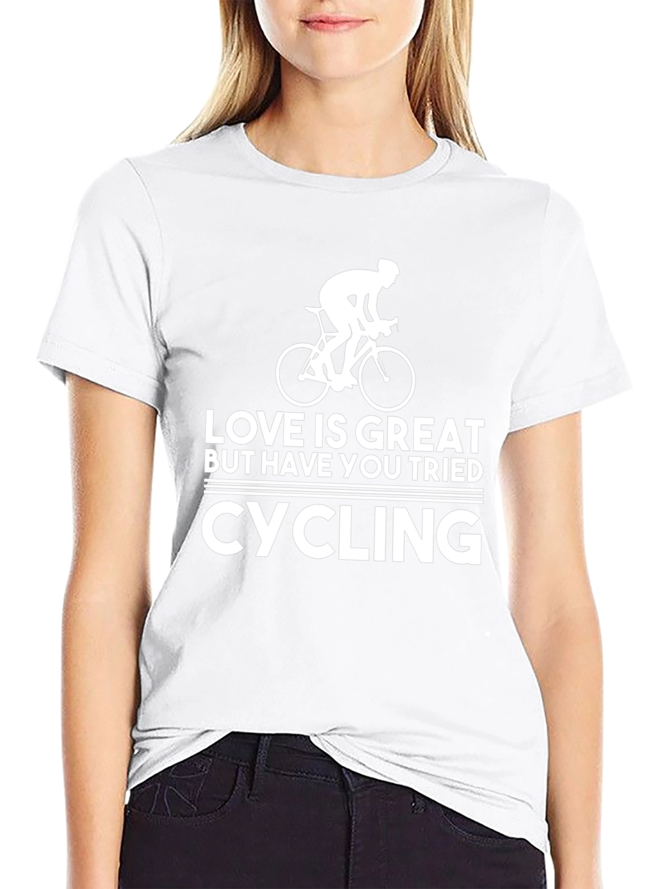 Love Cycling T-Shirt Great Gift