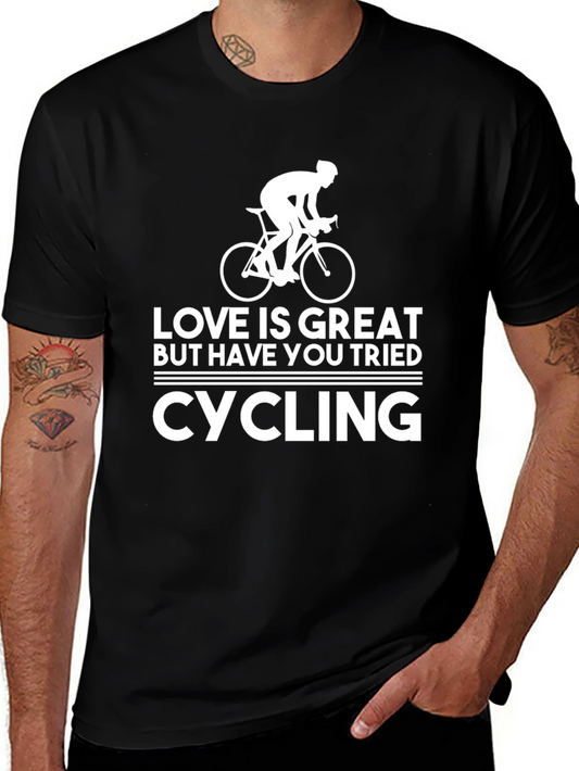 Love Cycling T-Shirt Great Gift