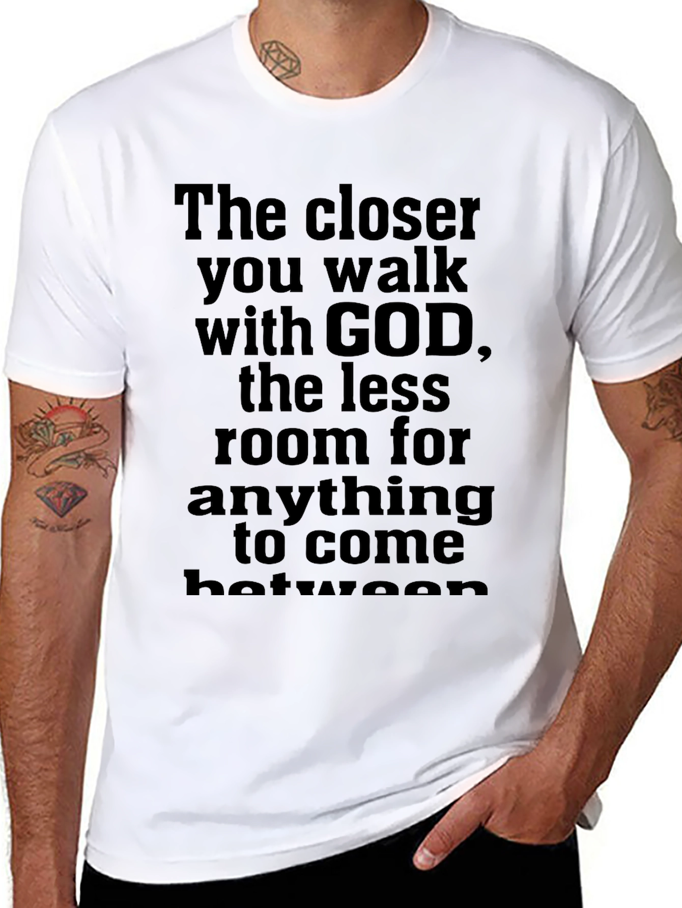 The Closer You Walk with God Graphic T-Shirt