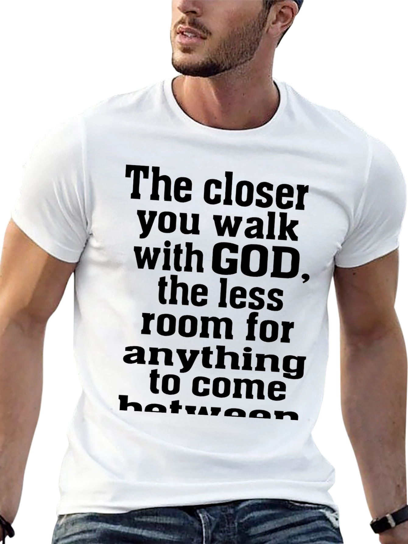 The Closer You Walk with God Graphic T-Shirt