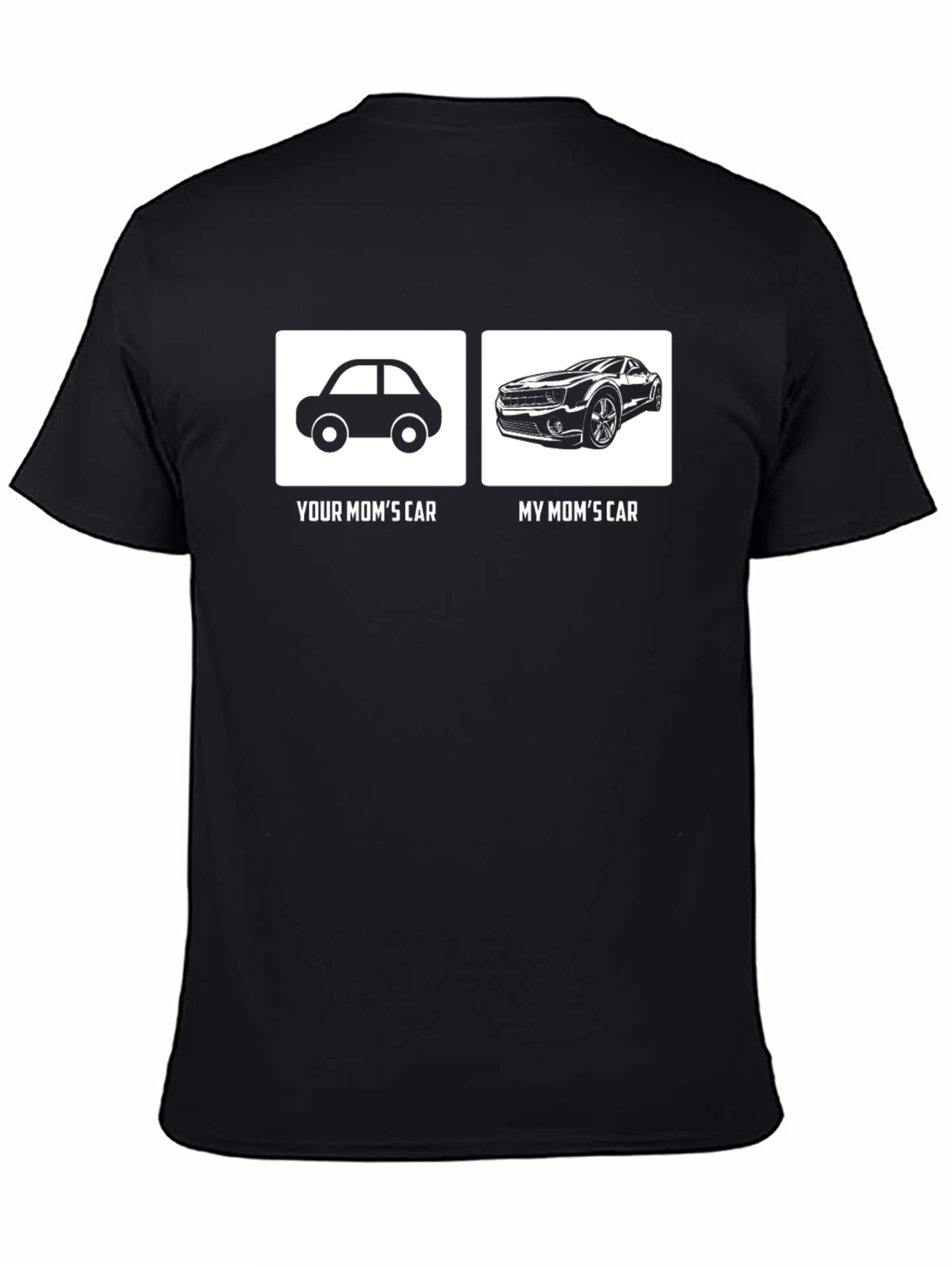 Humorous My Moms Car Graphic T-Shirt