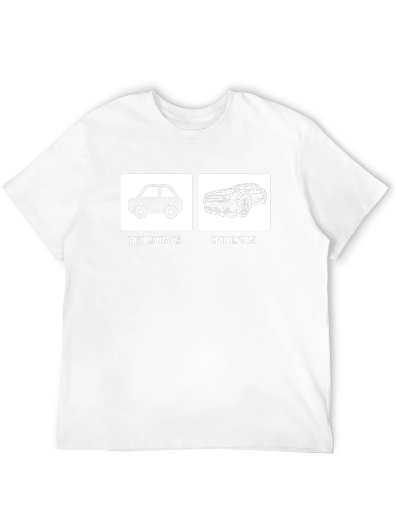 Humorous My Moms Car Graphic T-Shirt