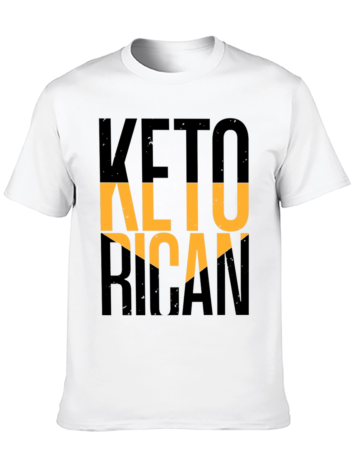 Keto Rican Graphic Tee - Black