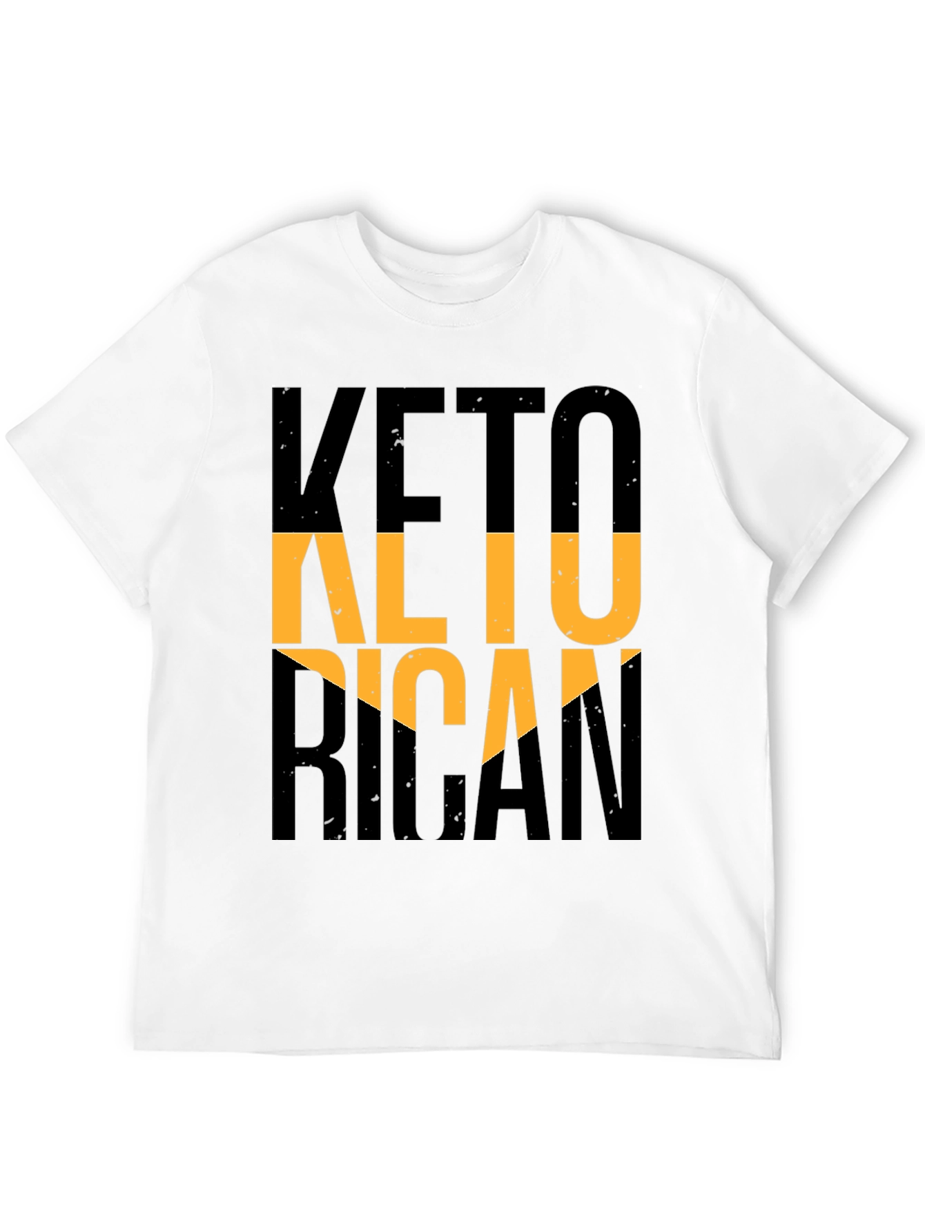 Keto Rican Graphic Tee - Black