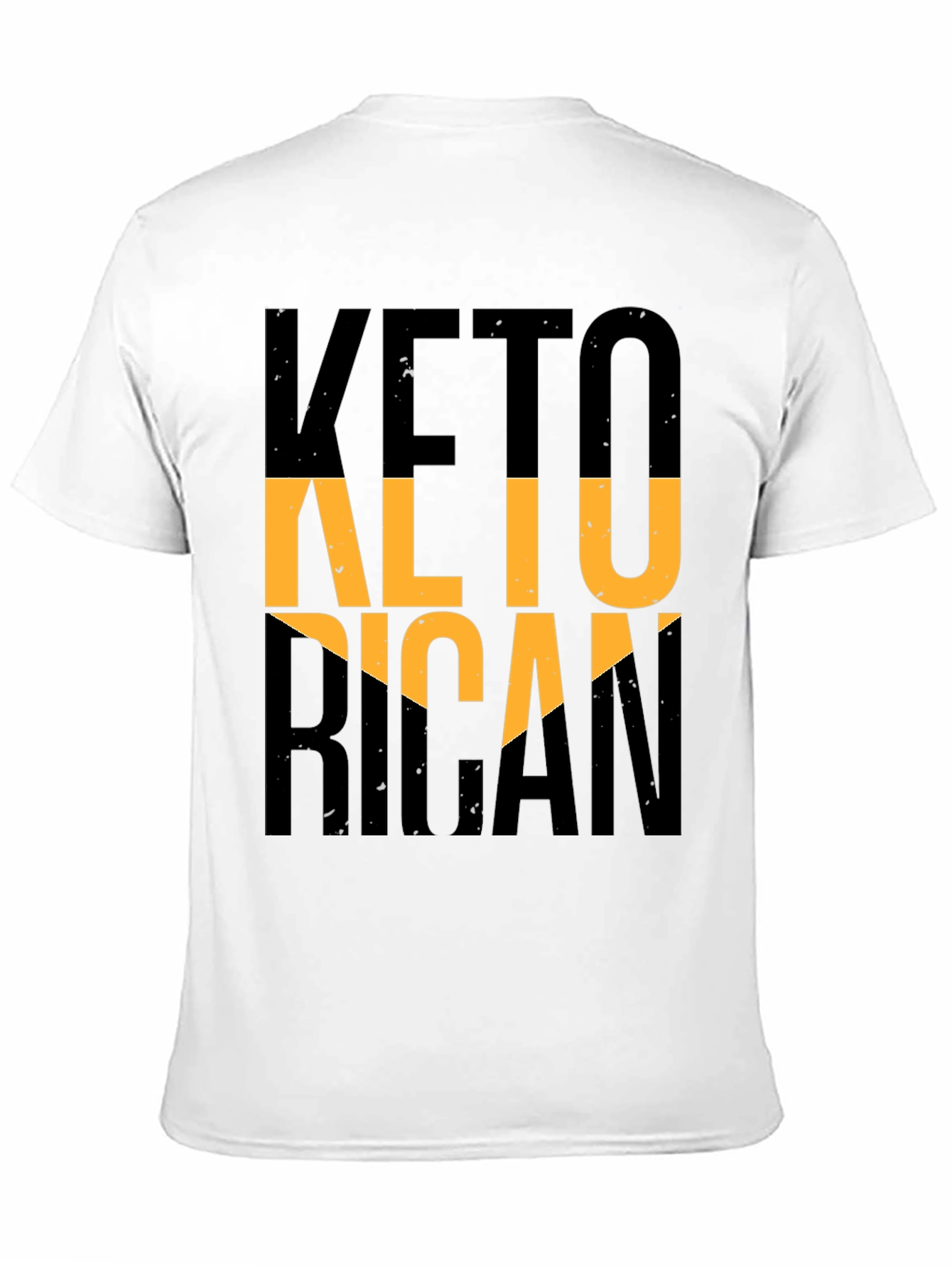 Keto Rican Graphic Tee - Black