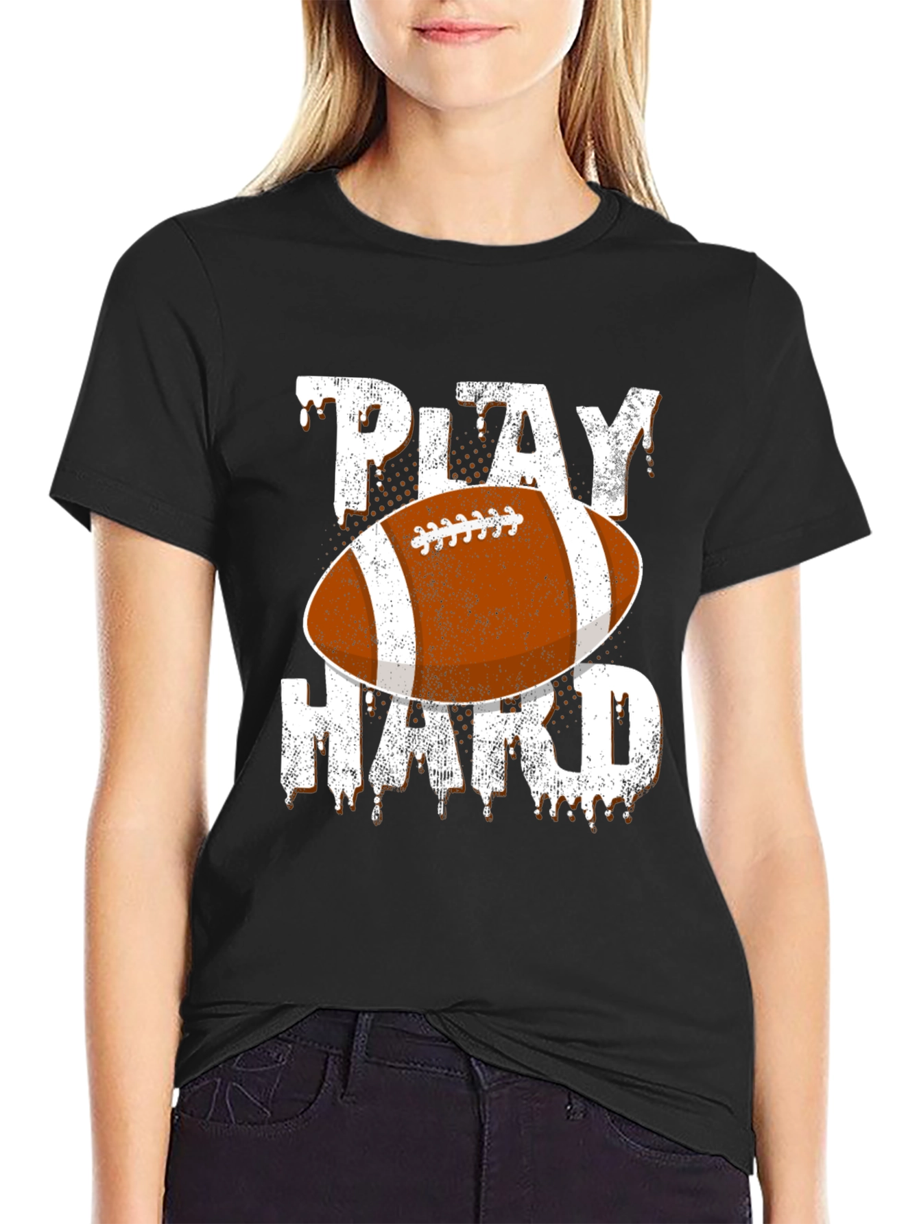 Play Hard Football Graphic Tee
