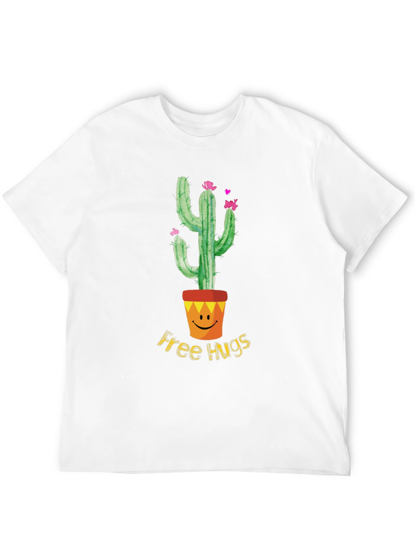 Cactus Free Hugs Graphic T-Shirt