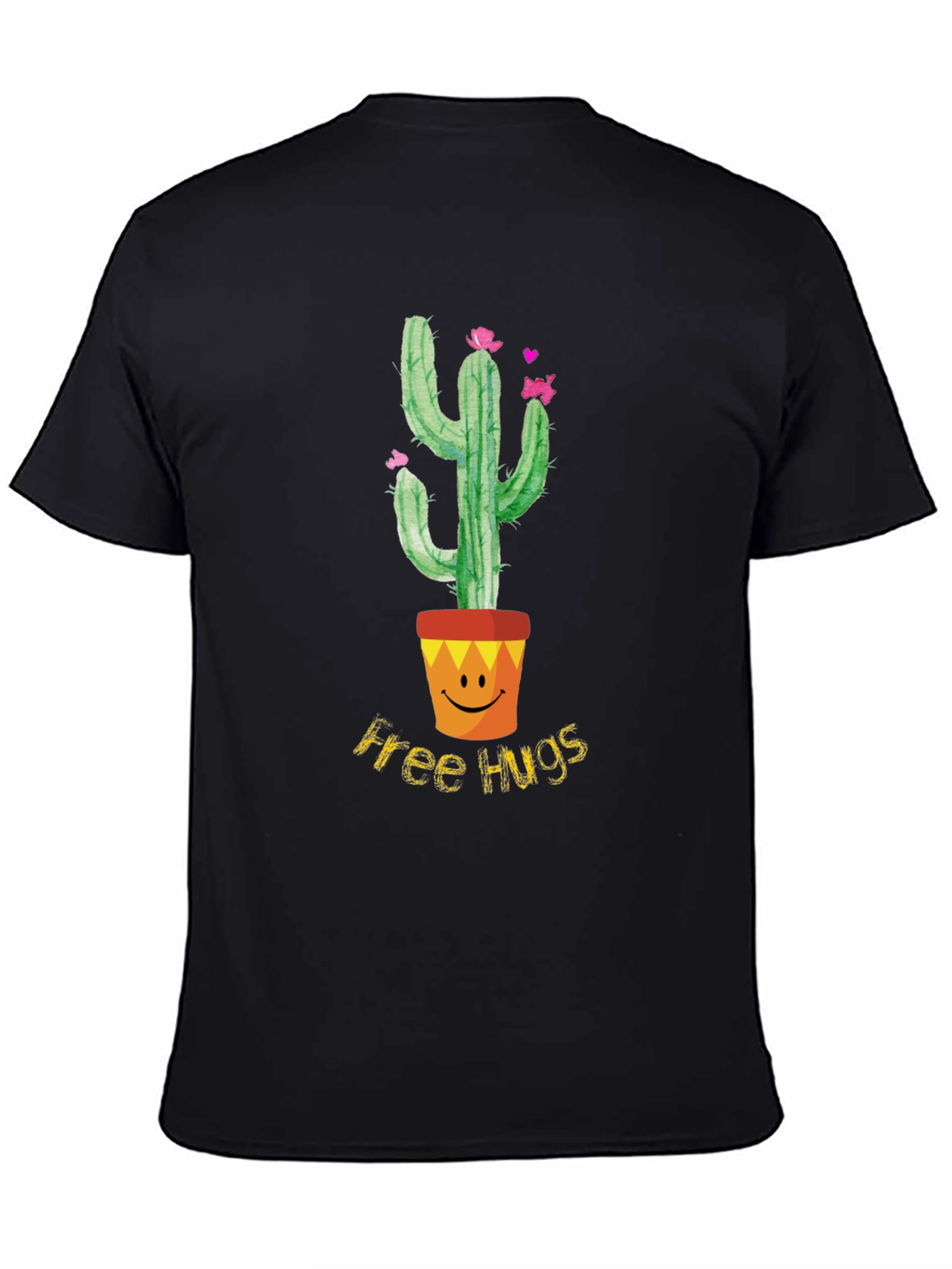 Cactus Free Hugs Graphic T-Shirt