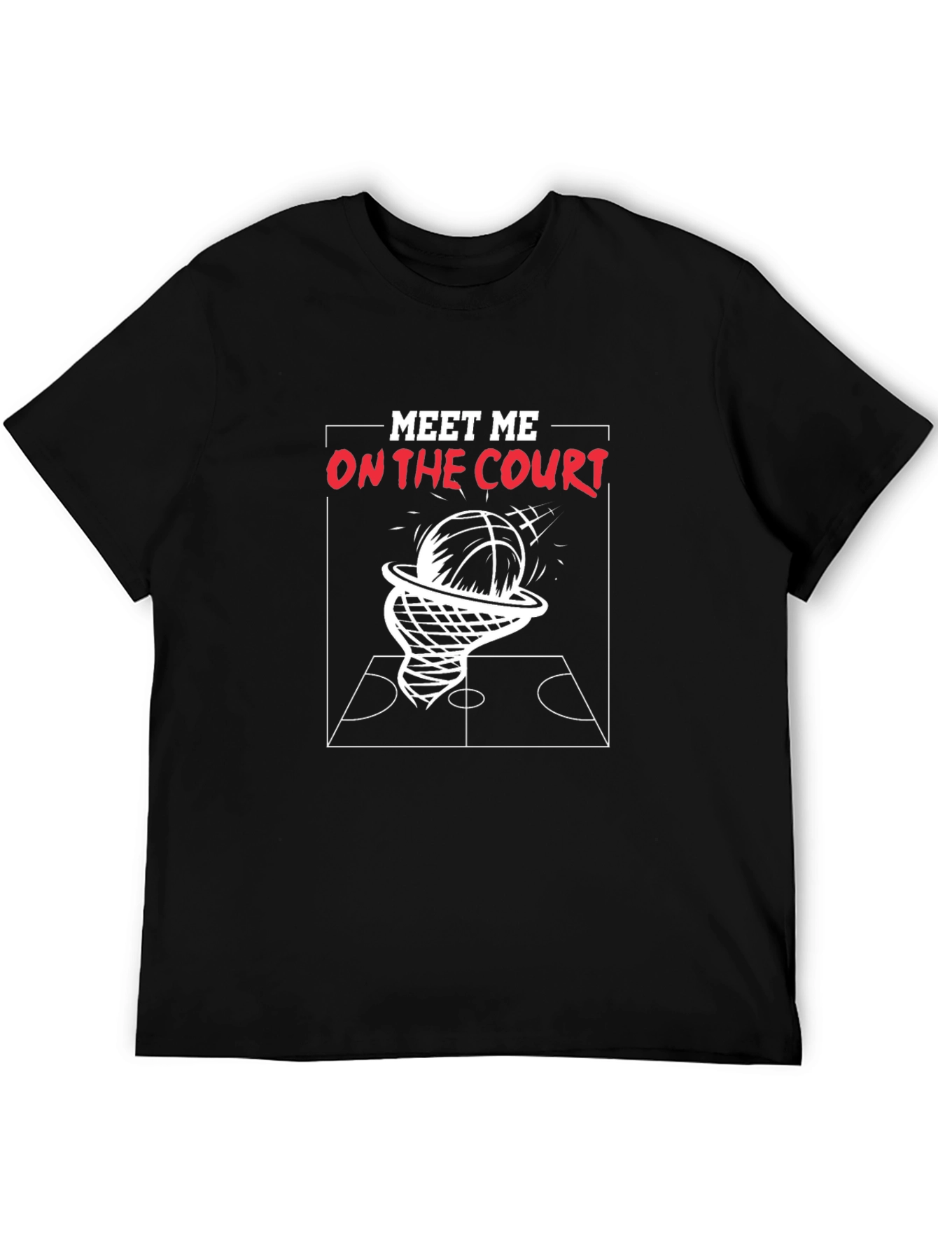 Meet Me on the Court Graphic Tee