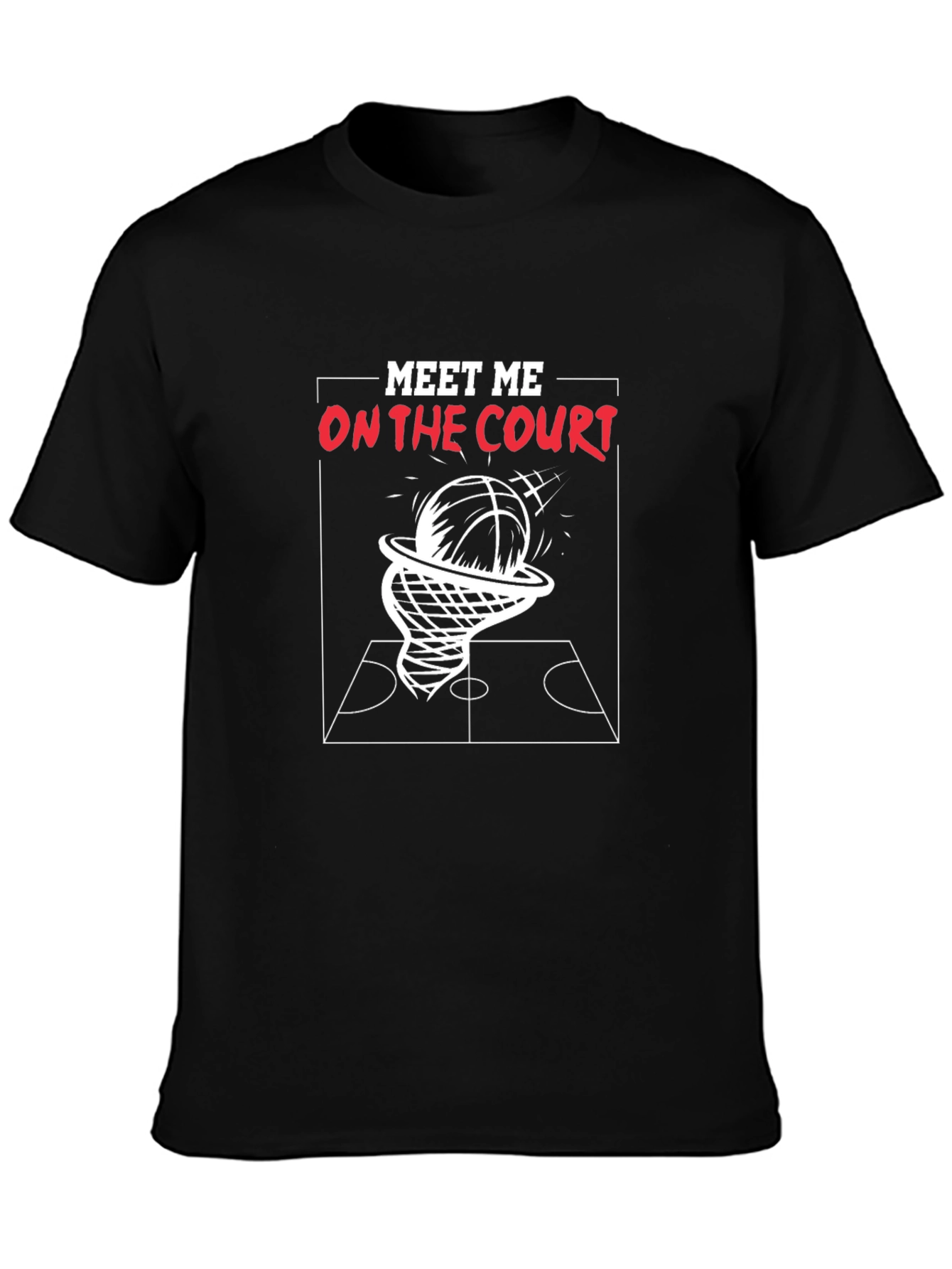 Meet Me on the Court Graphic Tee