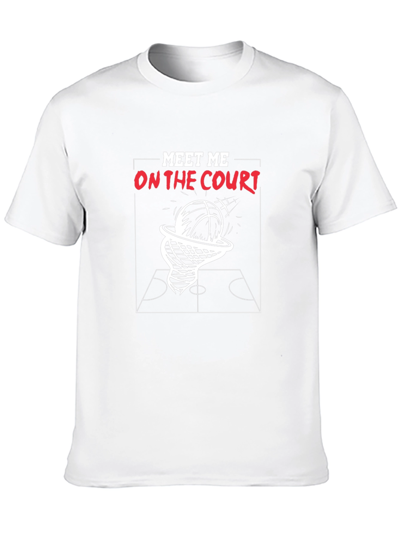 Meet Me on the Court Graphic Tee