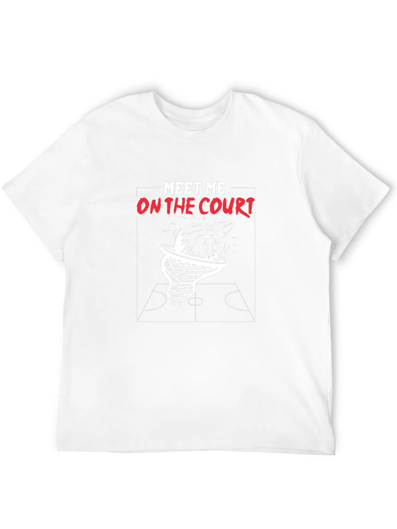 Meet Me on the Court Graphic Tee