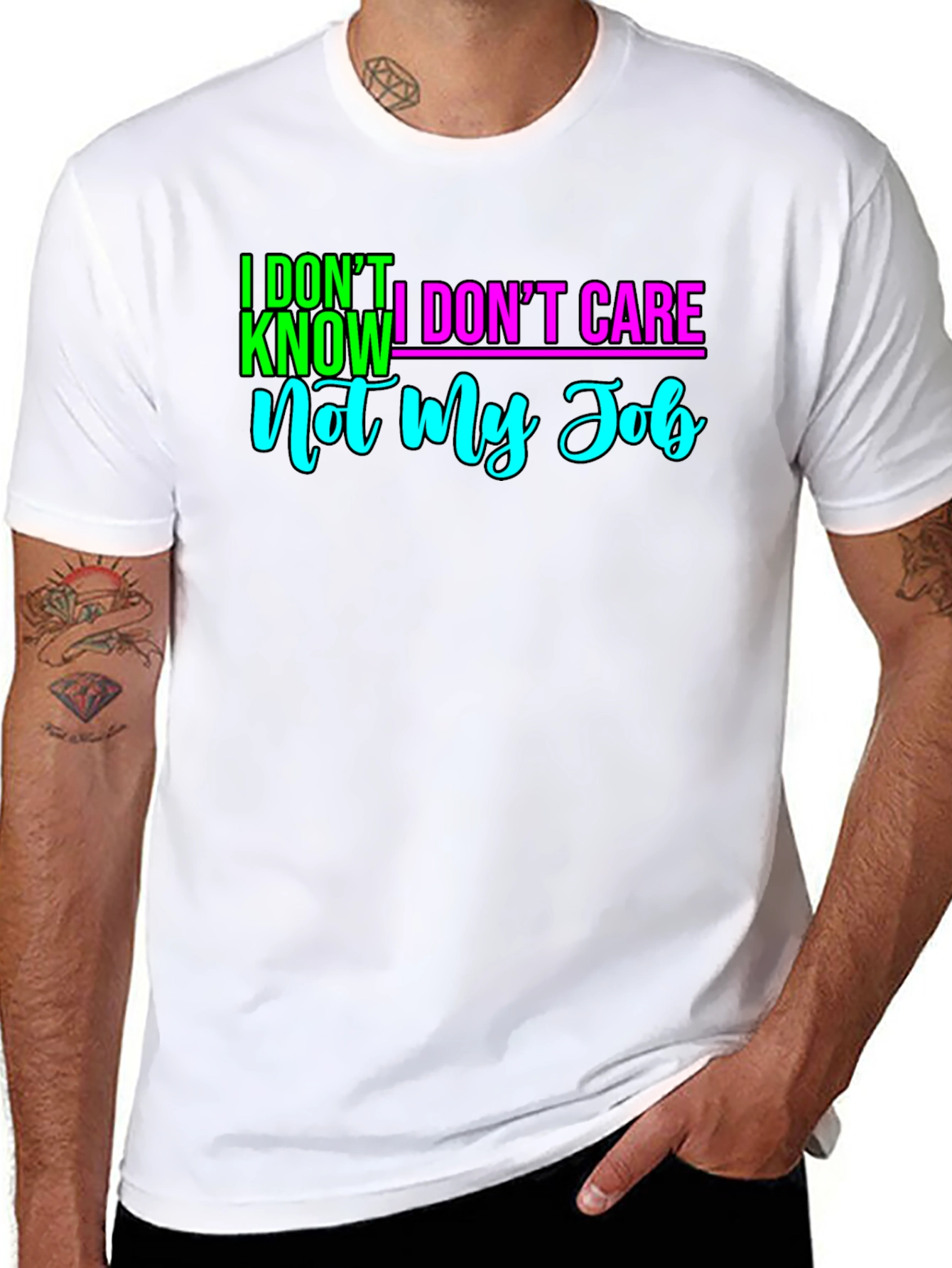 I Dont Know I Dont Care T-Shirt