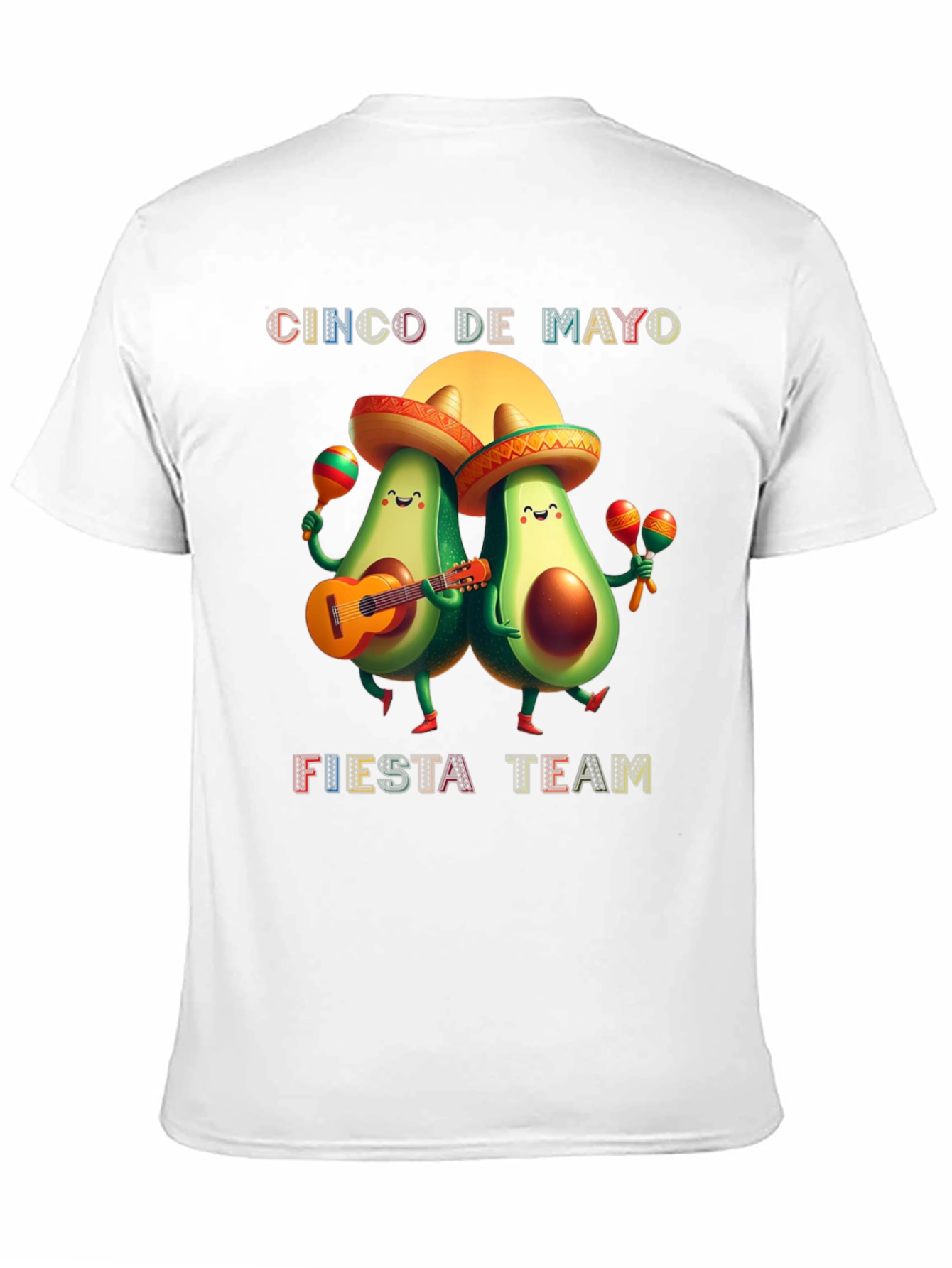 Cinco de Mayo Fiesta Team Avocado T-Shirt