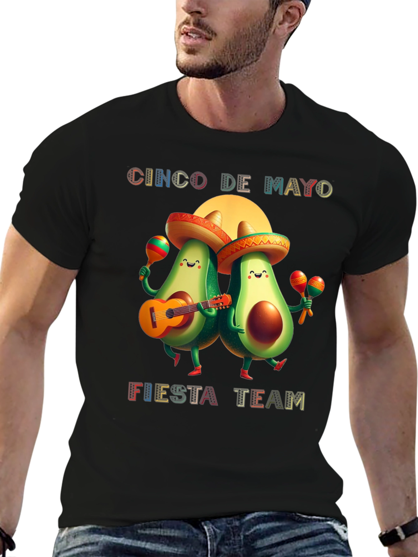 Cinco de Mayo Fiesta Team Avocado T-Shirt
