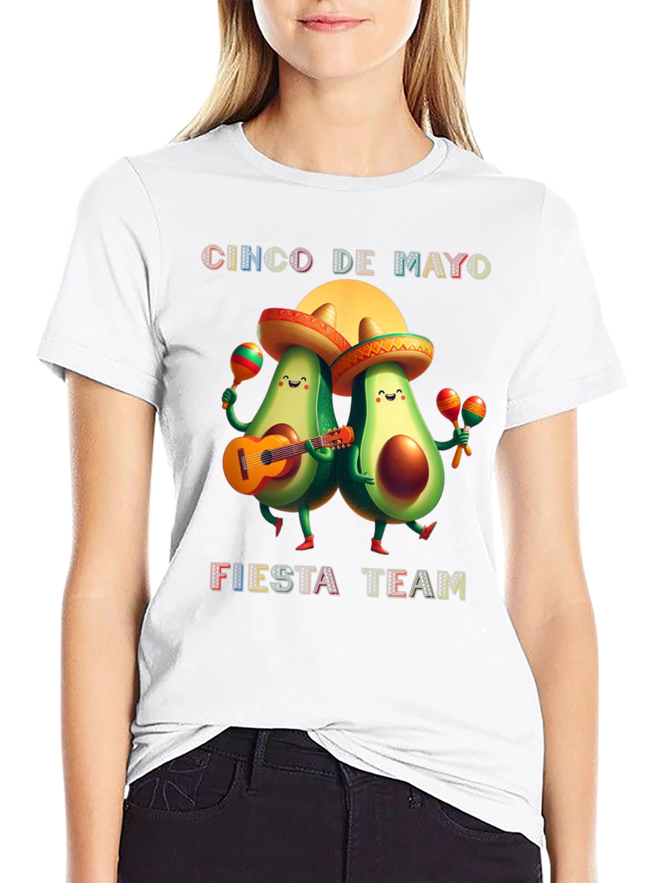Cinco de Mayo Fiesta Team Avocado T-Shirt