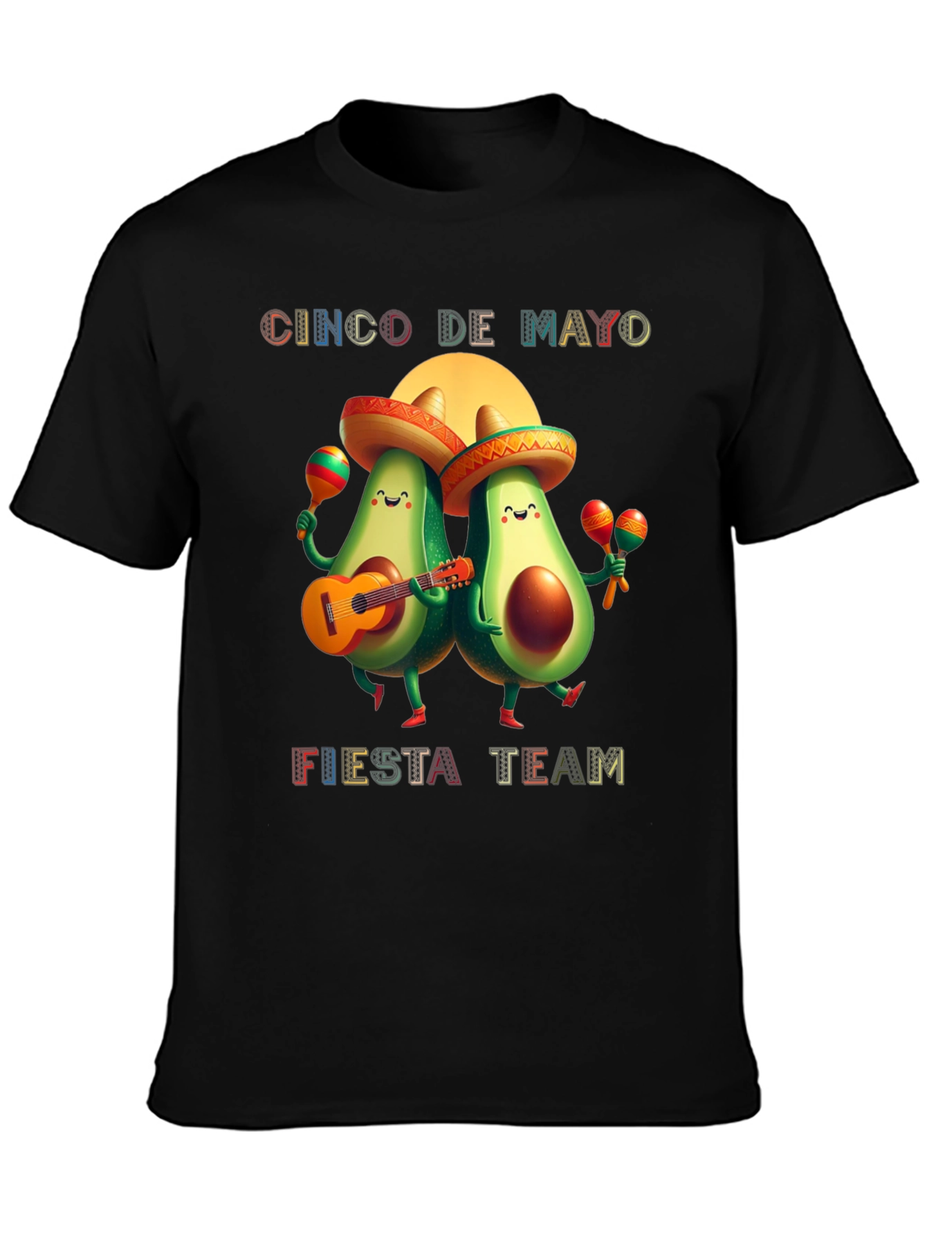 Cinco de Mayo Fiesta Team Avocado T-Shirt
