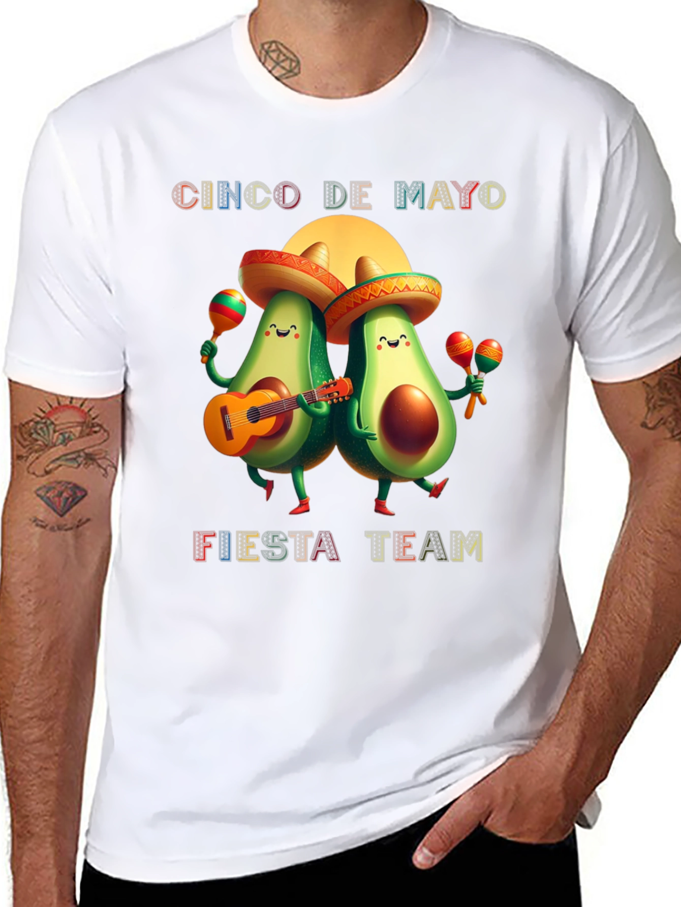 Cinco de Mayo Fiesta Team Avocado T-Shirt
