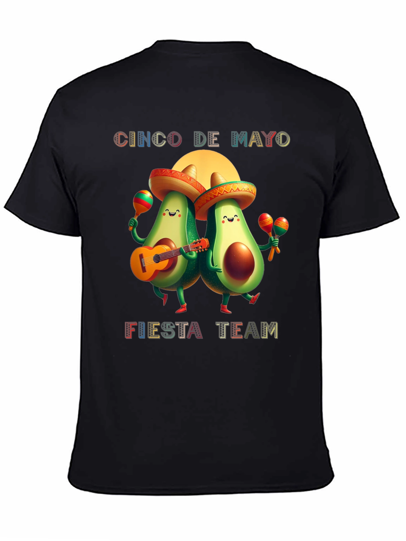 Cinco de Mayo Fiesta Team Avocado T-Shirt