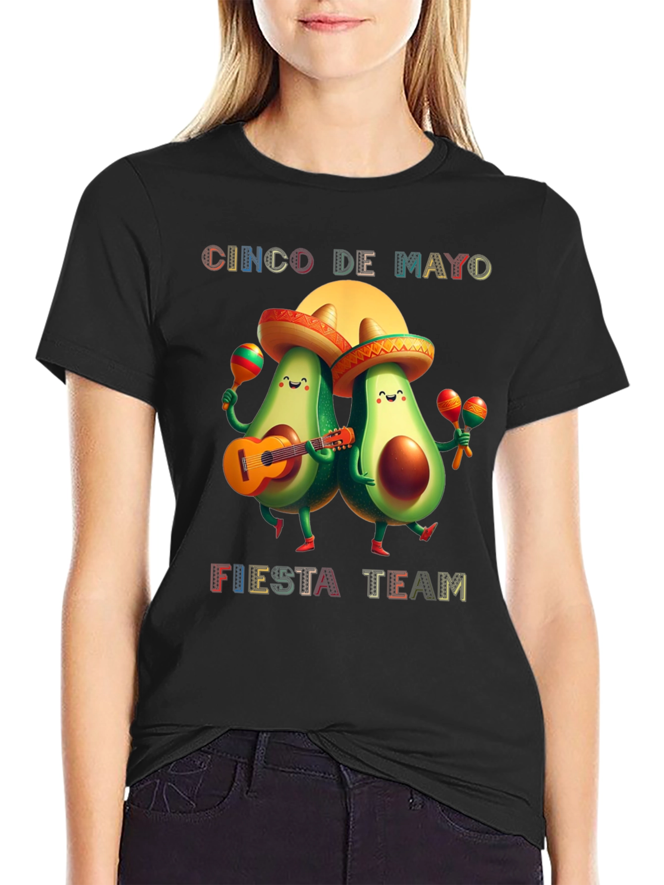 Cinco de Mayo Fiesta Team Avocado T-Shirt