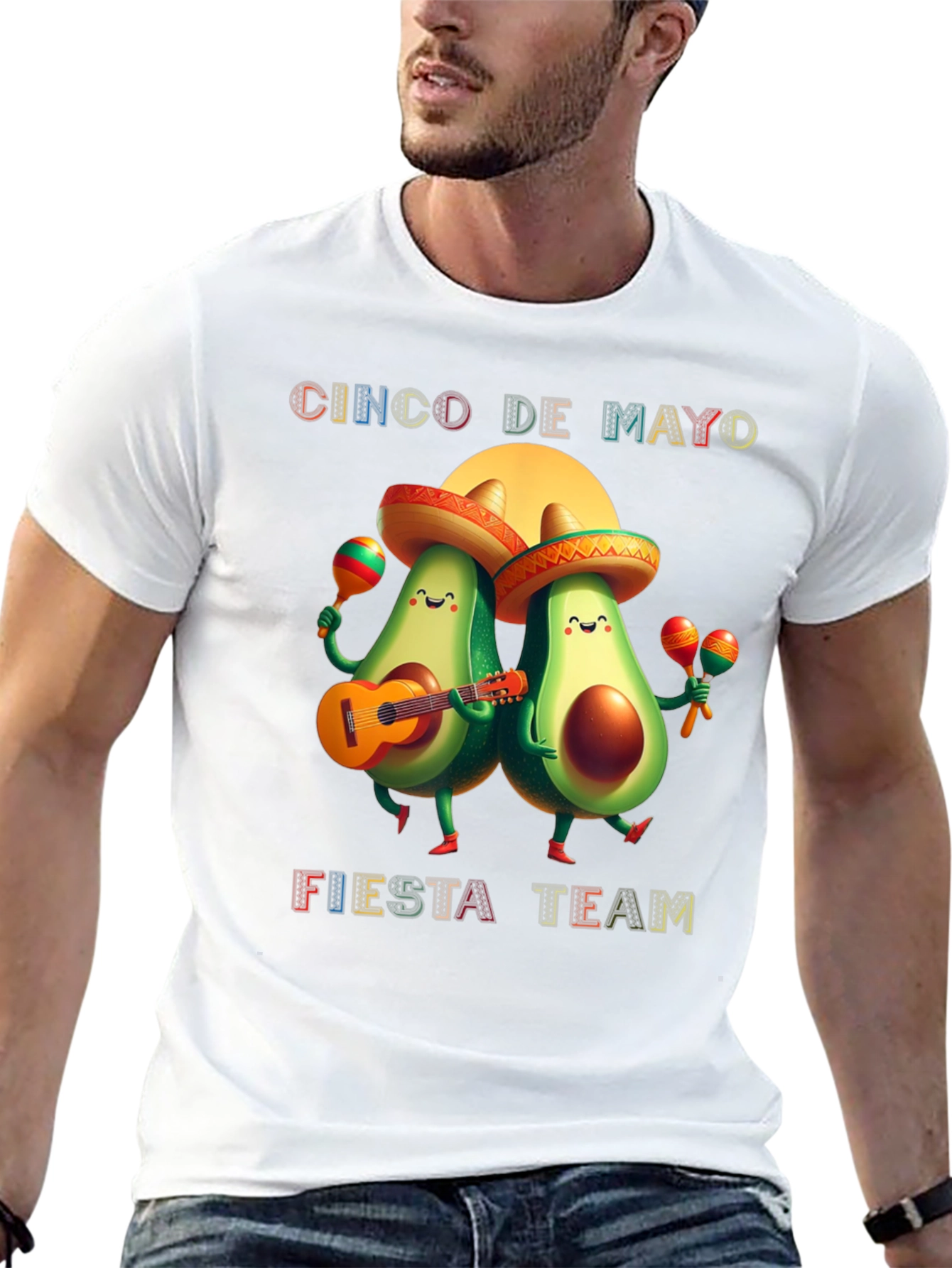 Cinco de Mayo Fiesta Team Avocado T-Shirt