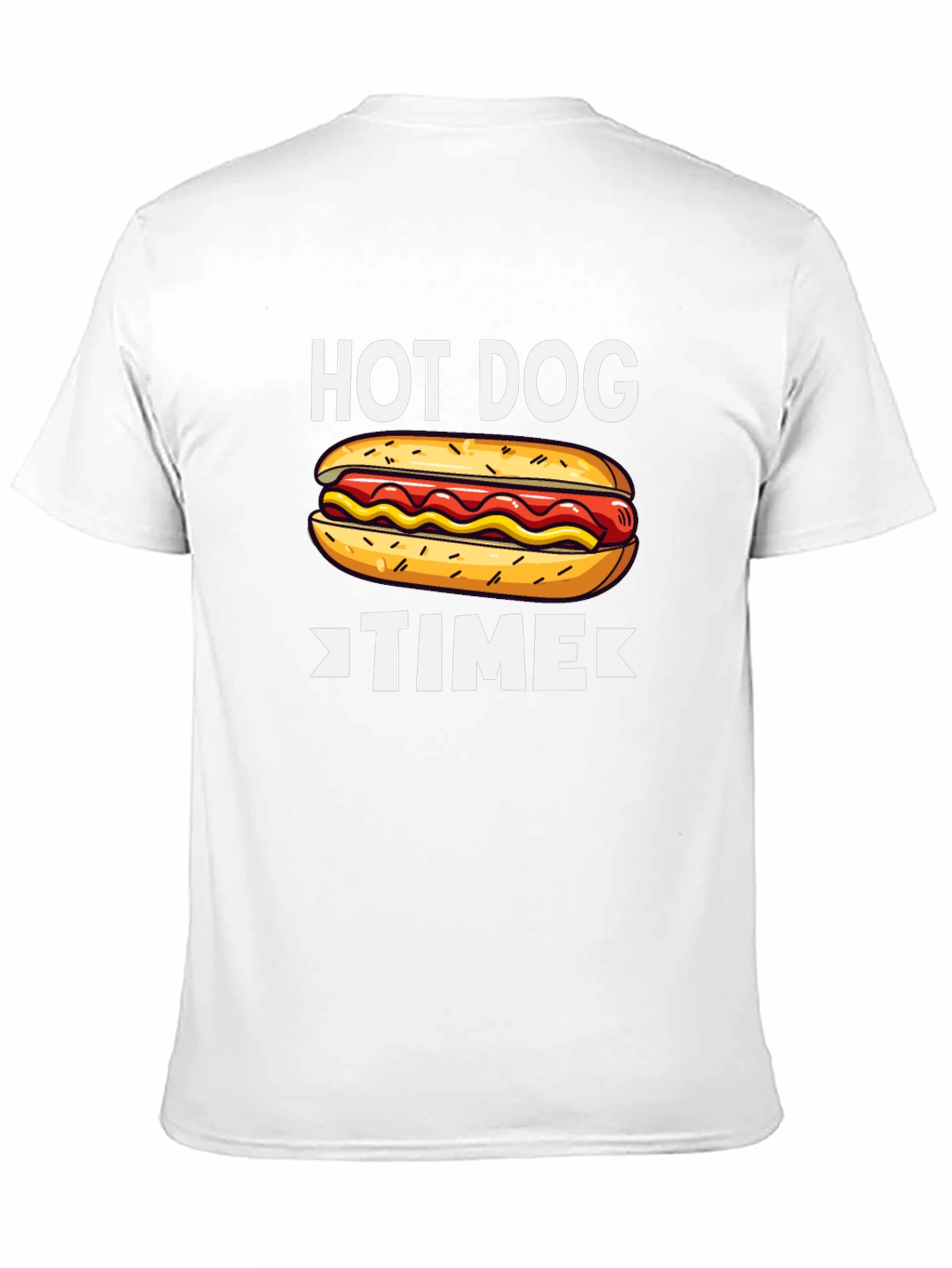 Hot Dog Time Graphic T-Shirt