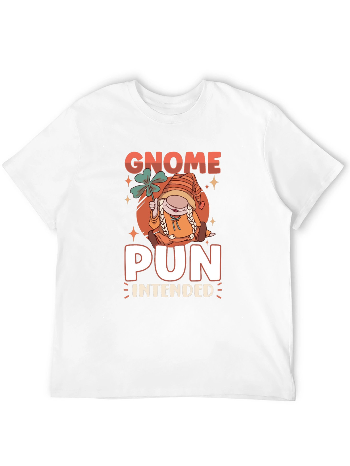 Gnome Pun Intended St. Patricks Day T-Shirt