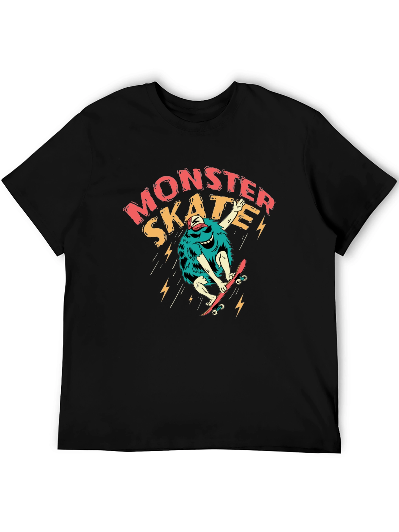 Monster Skate T-Shirt - Cool Graphic Tee