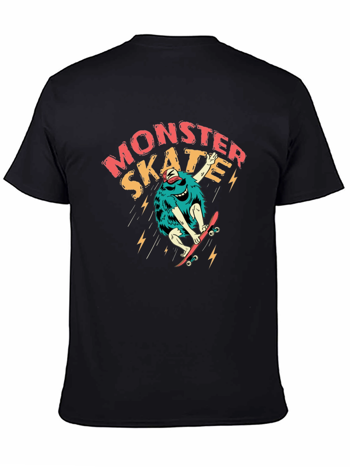 Monster Skate T-Shirt - Cool Graphic Tee