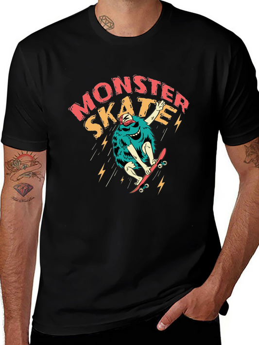 Monster Skate T-Shirt - Cool Graphic Tee