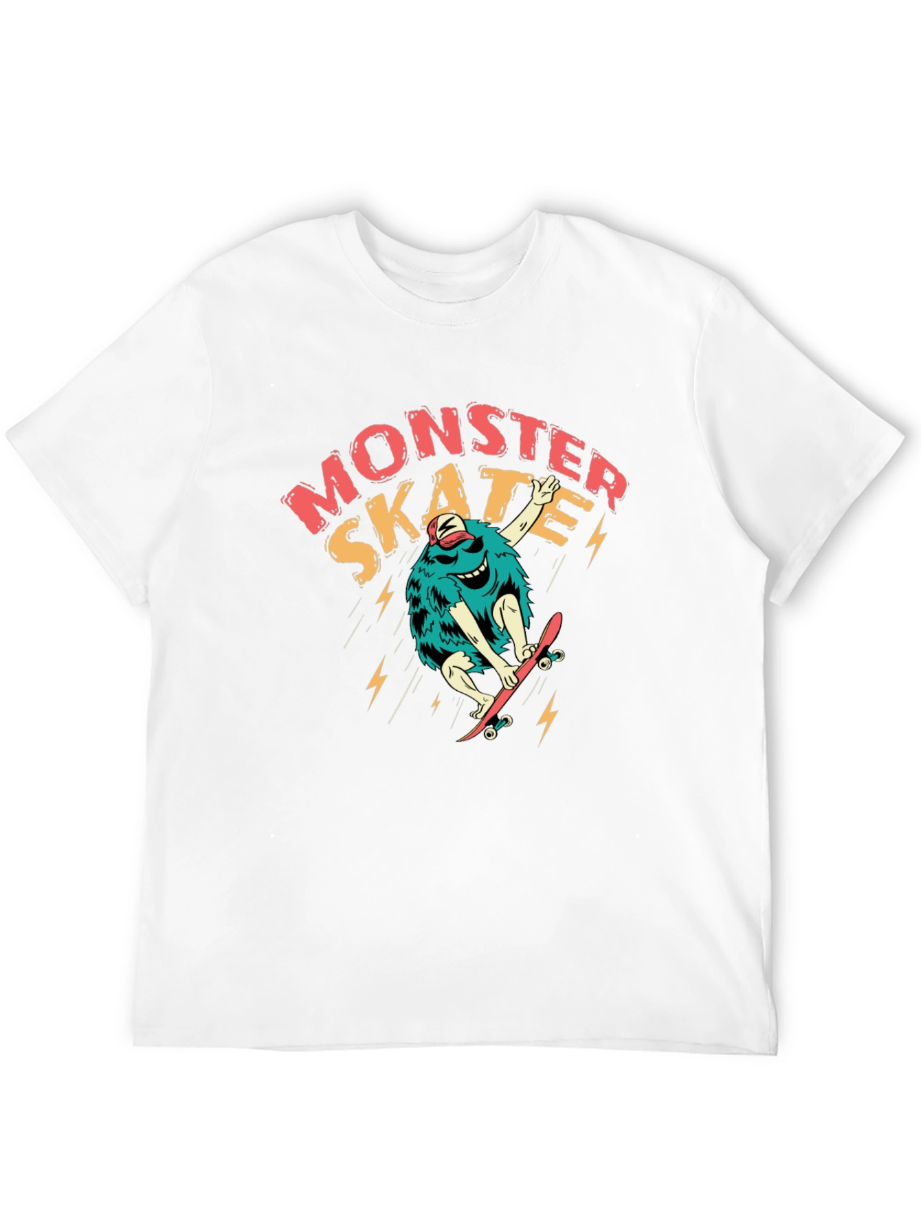 Monster Skate T-Shirt - Cool Graphic Tee