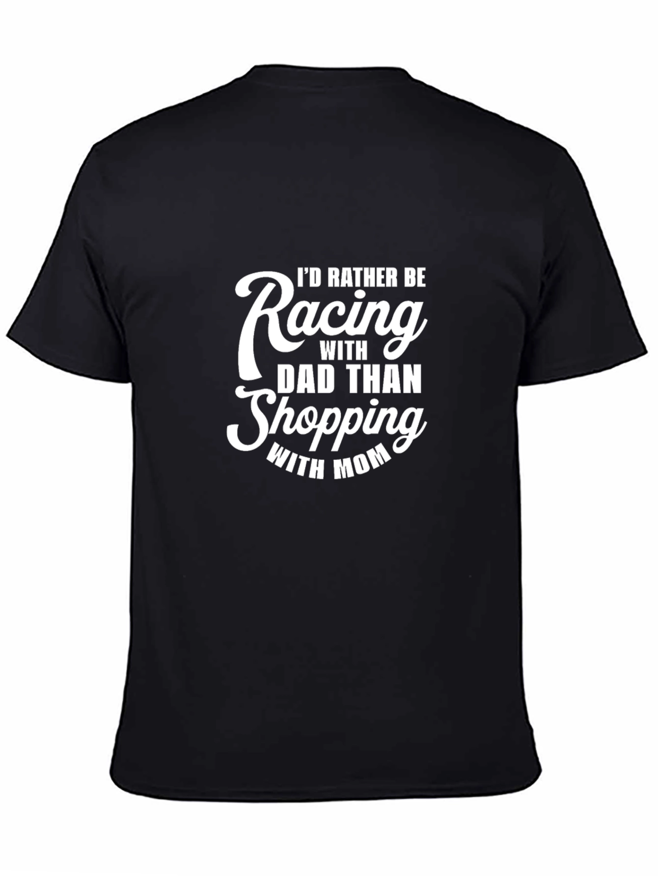 Racing With Dad Graphic Tee